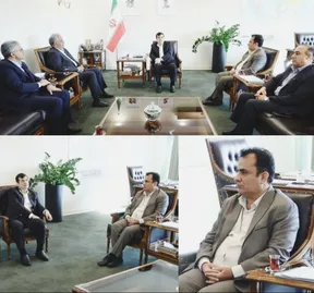 دیدار مدیرکل ورزش و جوانان سیستان و بلوچستان و استاندار با وزیر ورزش و جوانان