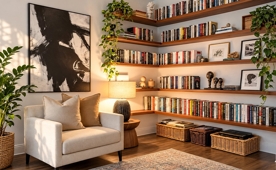 خرید کتابخانه؛ فقط برای کتاب نیست، راهی برای مرتب‌تر شدن خانه