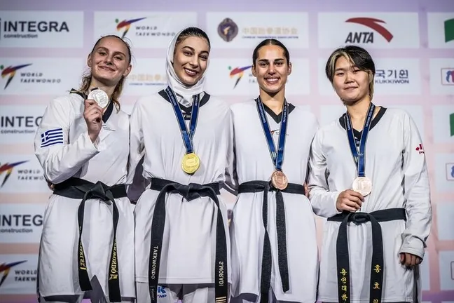 Iran’s Moradi Claims Gold at Taekwondo World Open; Kiani Exits Early