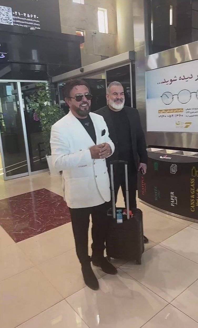 بیژن مرتضوی وارد ایران شد بیژن مرتضوی وارد ایران شد