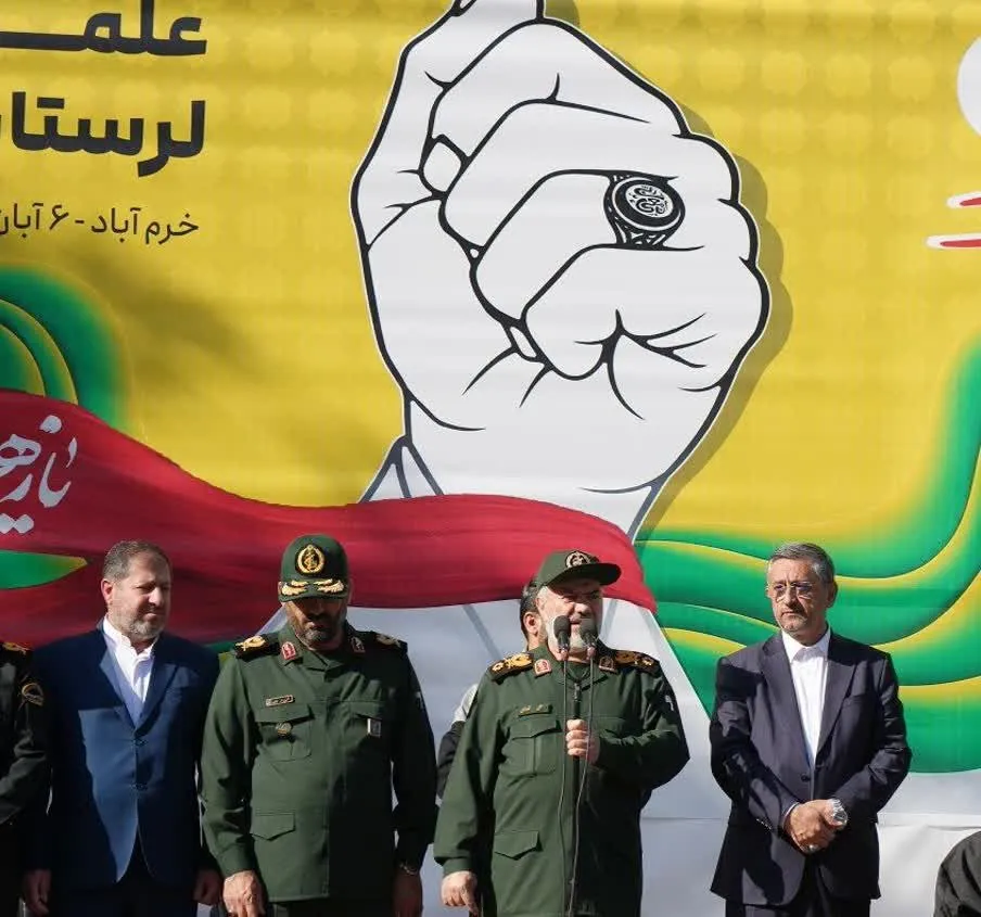 سردار فدوی: مردم لرستان در دفاع از کشور اجازه توقف شلیک‌ها را ندادند