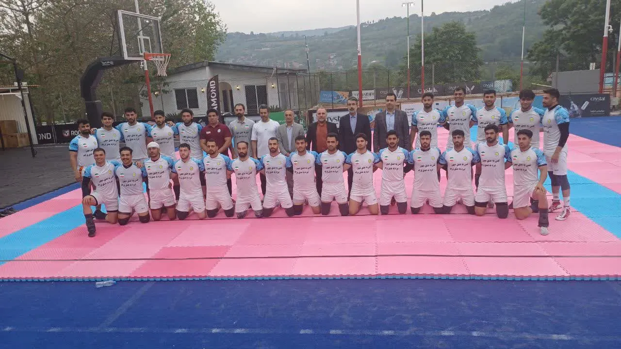 حضور مدیرکل ورزش و جوانان مازندران در اردوی تیم ملی کبدی