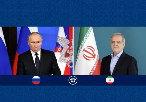 پزشکیان٬ پوتین را در جریان مذاکرات ایران و آمریکا قرار داد