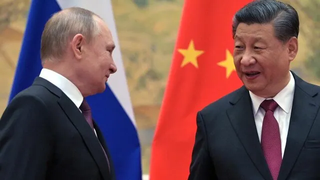 China, Russia leaders meet; Xi says Middle East ready to transition from war to peace