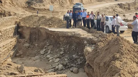 خسارت سیلاب به ۲۸ واحد مسکونی در شهرستان مرزی مراوه تپه