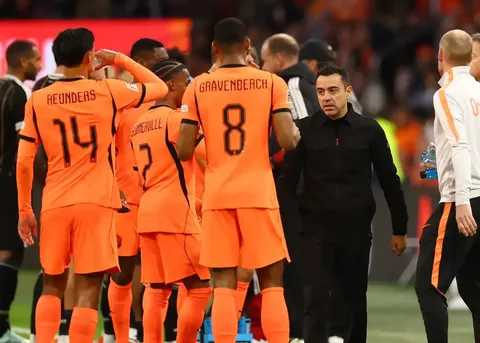 ژاوی با وجود برد هلند: هنوز خیلی بهتر از این می‌توانیم باشیم