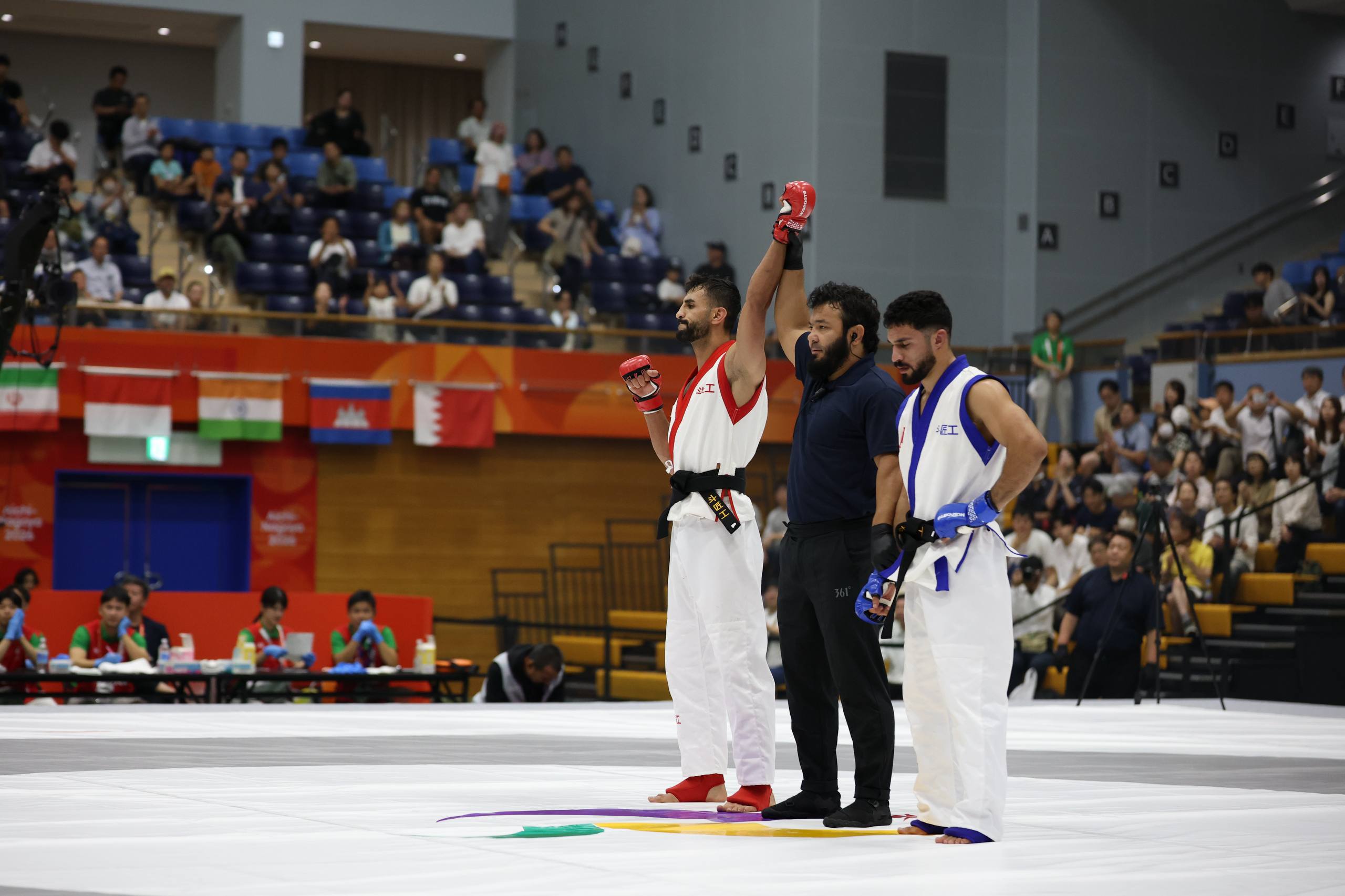 بازی‌های آسیایی ناگویا؛ سلیمی در MMA قاطعانه پیروز شد/ نماینده کاتا در یک‌چهارم شکست خورد/ شناگران ایرانی به فینال نرسیدند