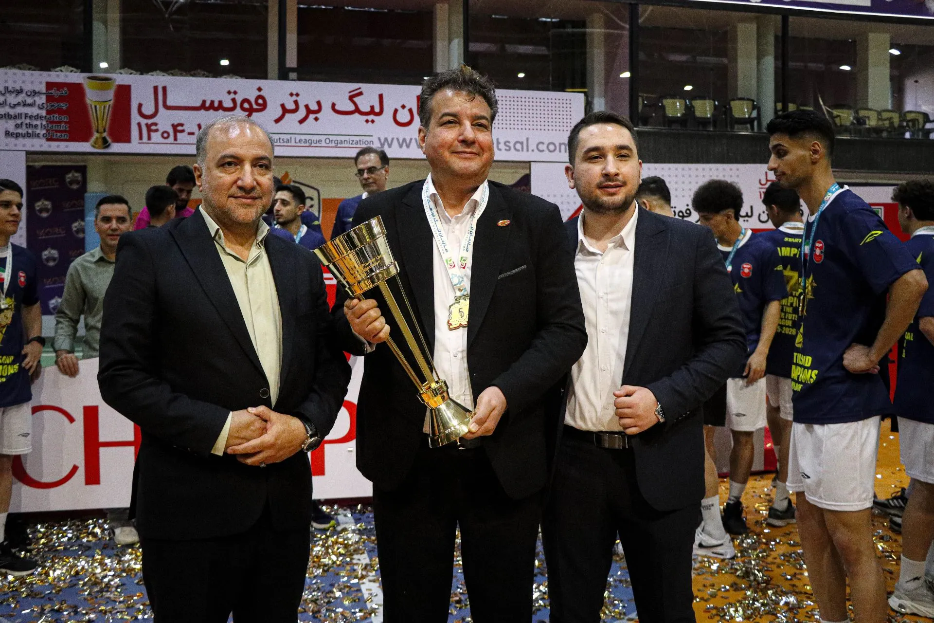 جنتی: قهرمانی در پرفشارترین فصل تاریخ فوتسال لذت‌بخش بود/ گیتی‌پسند برای فتح آسیا آماده می‌شود