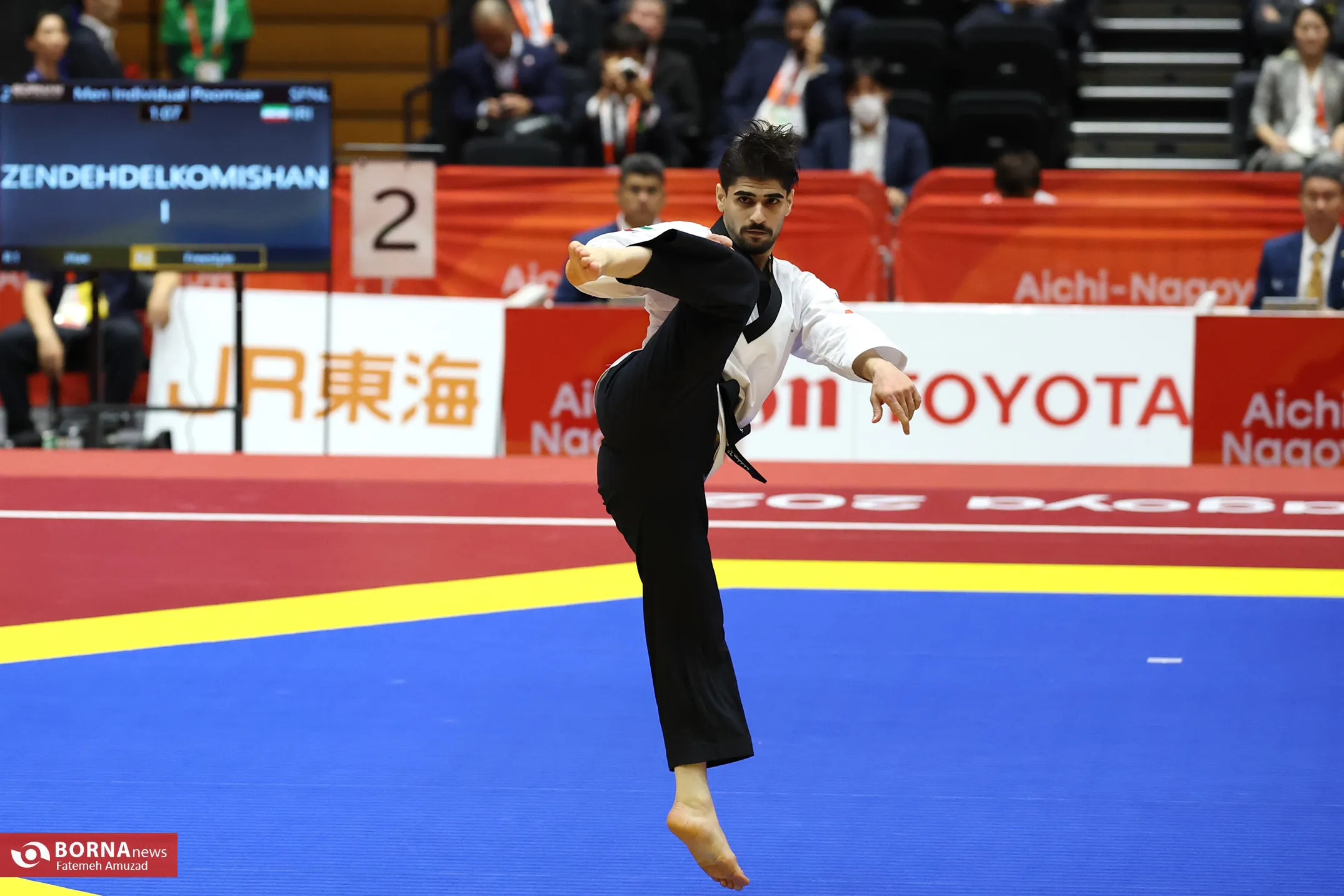 مرتضی زنده دل در پومسه انفرادی / NOGOYA2026