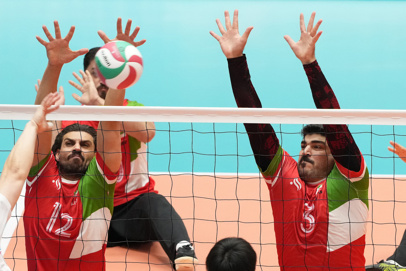 دیدار والیبال نشسته ایران و چین/NAGOYA2026