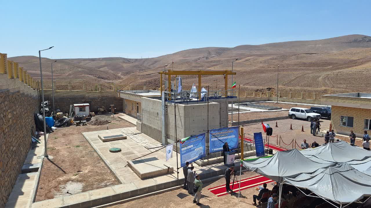 استاندار قزوین پروژه فاضلاب روستای بکندی را افتتاح کرد 