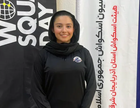 دعوت از اسکواش‌باز فارس به اردوی تیم ملی بانوان