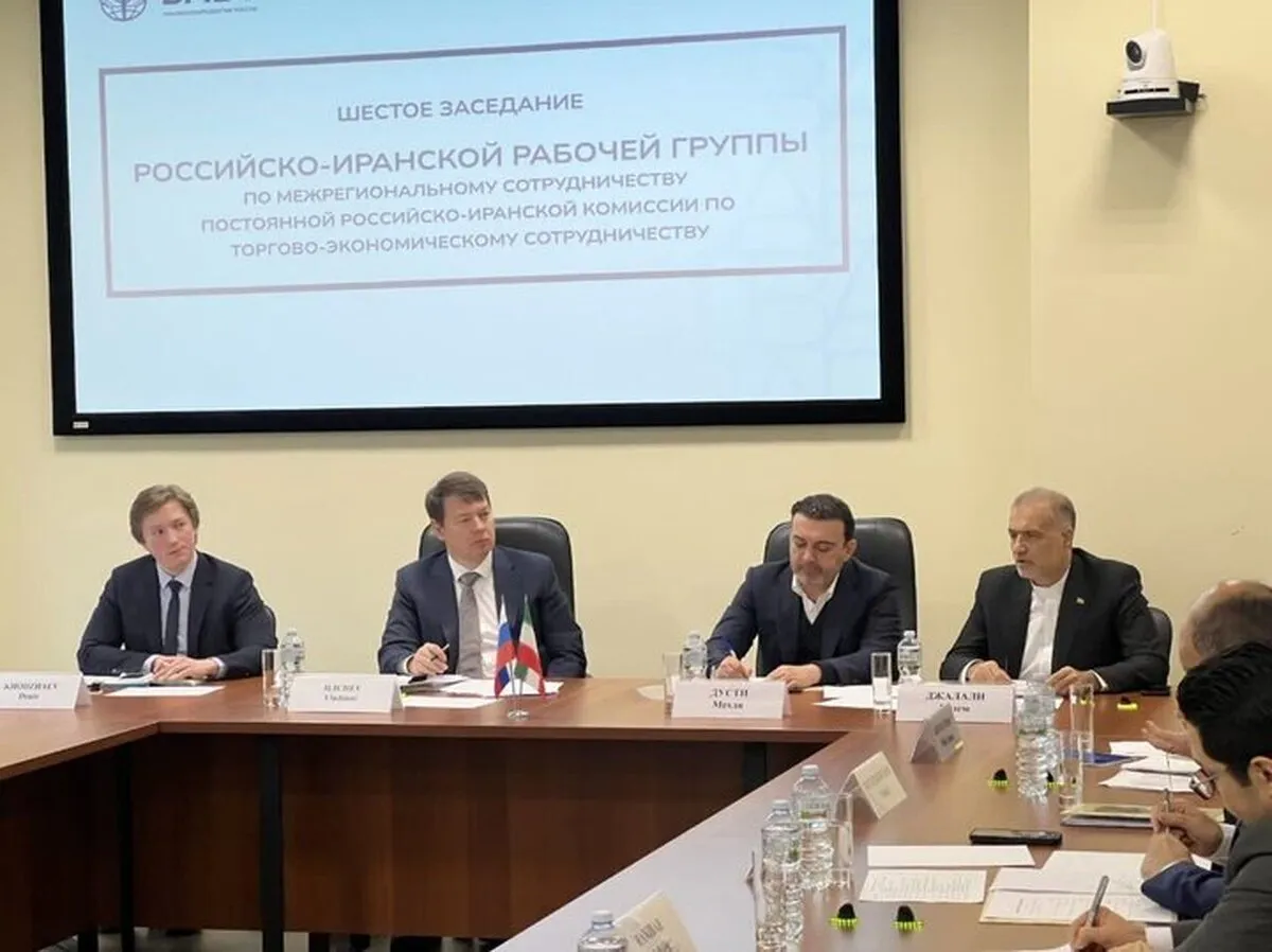 Iran-Russia hold 6th Provincial Cooperation Committee meeting