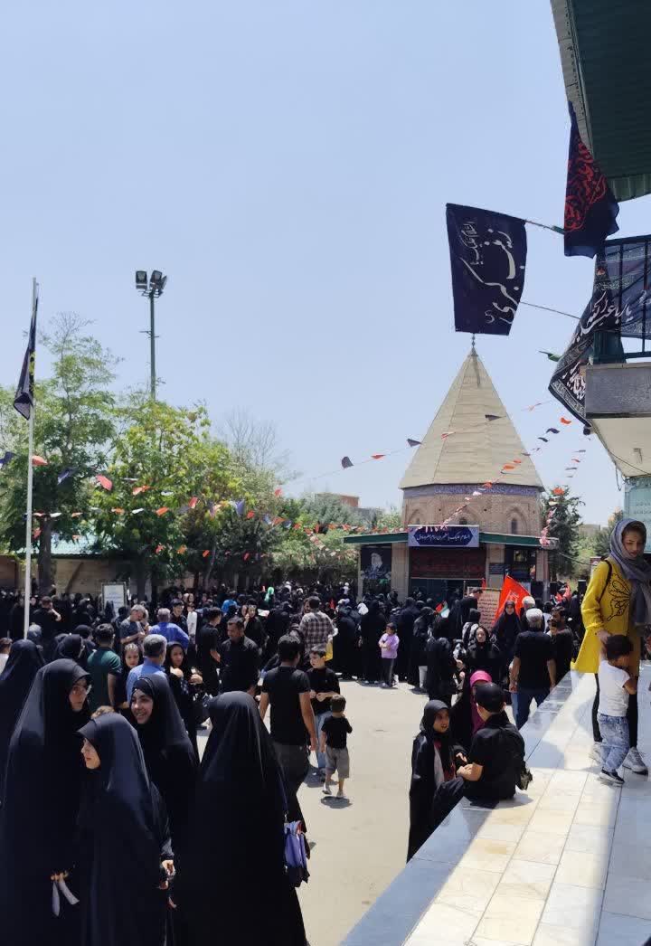 گزارش اختصاصی برنا از برپایی مراسم جاماندگان اربعین حسینی در پردیس