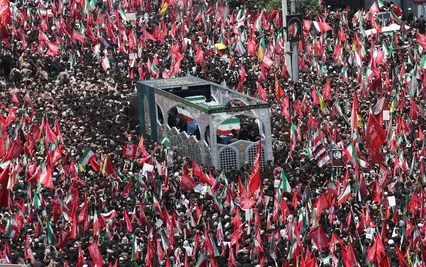 مراسم تشییع پیکر مطهر رهبر شهید انقلاب- ۵