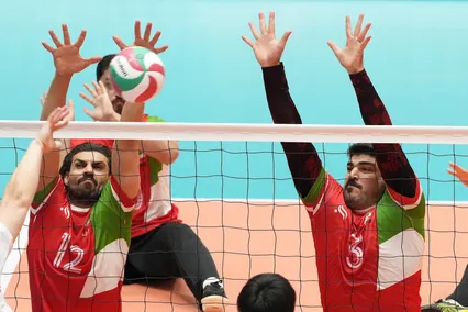 دیدار والیبال نشسته ایران و چین/NAGOYA2026