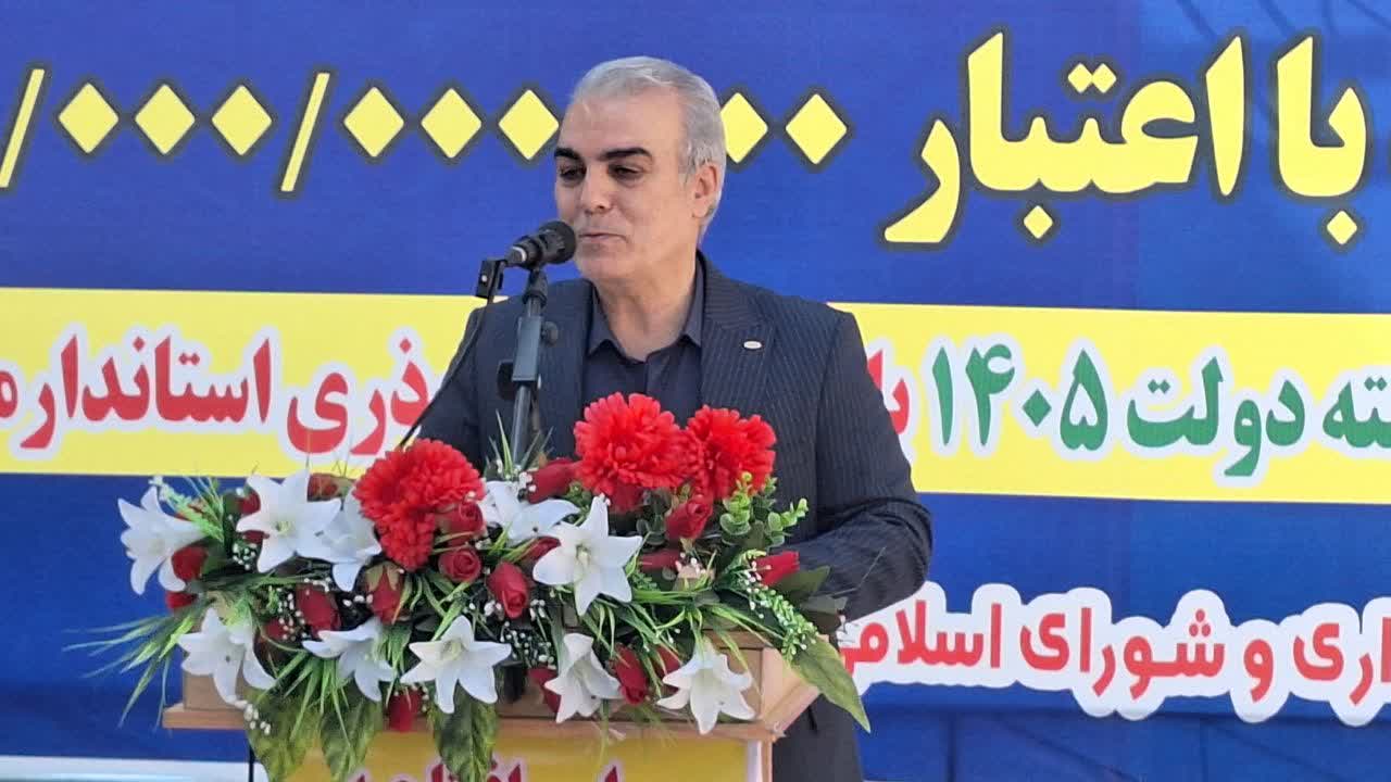 جایگاه پمپ بنزین در شهر محمودآباد افتتاج شد