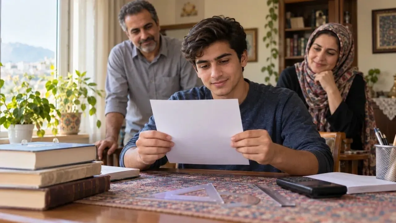 آرامش والدین، پشتوانه فرزندان در روزهای انتخاب رشته