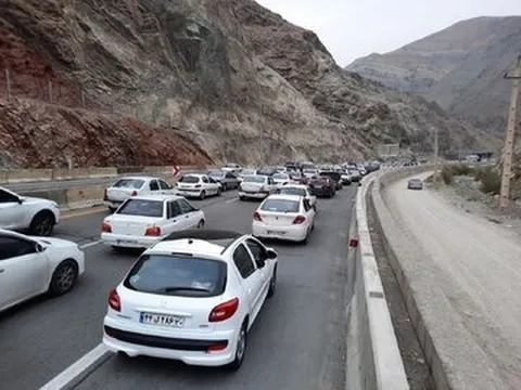 جاده چالوس از ساعت ۱۶ امروز یک‌طرفه می‌شود