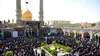 حرم حضرت عبدالعظیم (ع) مملو از عاشقان حسینی شد