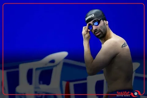 ایزدیار به مدال برنز ۴۰۰ متر آزاد رسید