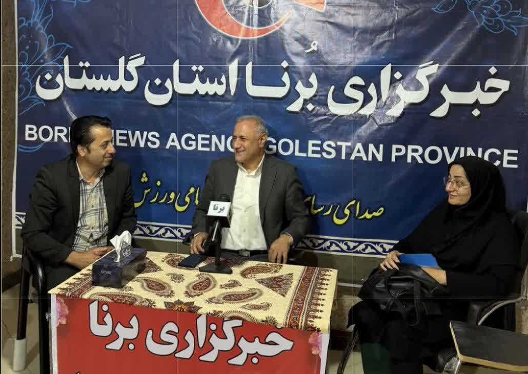 تجلیل مدیر کل ورزش و جوانان گلستان از سرپرست استانی خبرگزاری برنا تجلیل مدیر کل ورزش و جوانان گلستان از سرپرست استانی خبرگزاری برنا