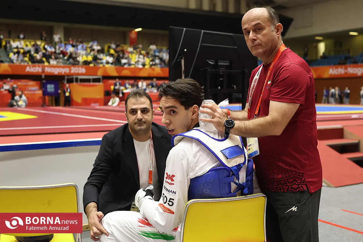 مدال نقره مهدی حاجی‌موسایی در تکواندو / NOGOYA2026