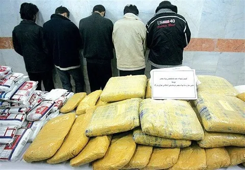 انهدام ۴ باند قاچاق مواد مخدر و کشف بیش از ۶۰۰ کیلوگرم مواد مخدر در آذربایجان غربی