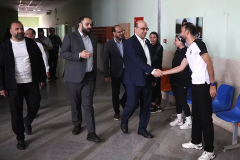 بازدید دبیر کمیته المپیک از اردو تیم ملی تیراندازی