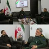 دیدار مدیرکل ورزش و جوانان گیلان با فرماندهی سپاه قدس گیلان و جانشین فرمانده سپاه در امور بسیج اقشار