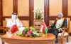 دیدار وزیران خارجه عمان و قطر