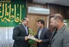 تجلیل جانشین فرمانده سپاه حضرت نبی‌اکرم (ص) از مدیرکل ورزش و جوانان کرمانشاه