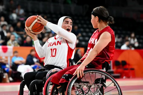 دیدار بسکتبال با ویلچر دختران ایران و ژاپن/NAGOYA2026