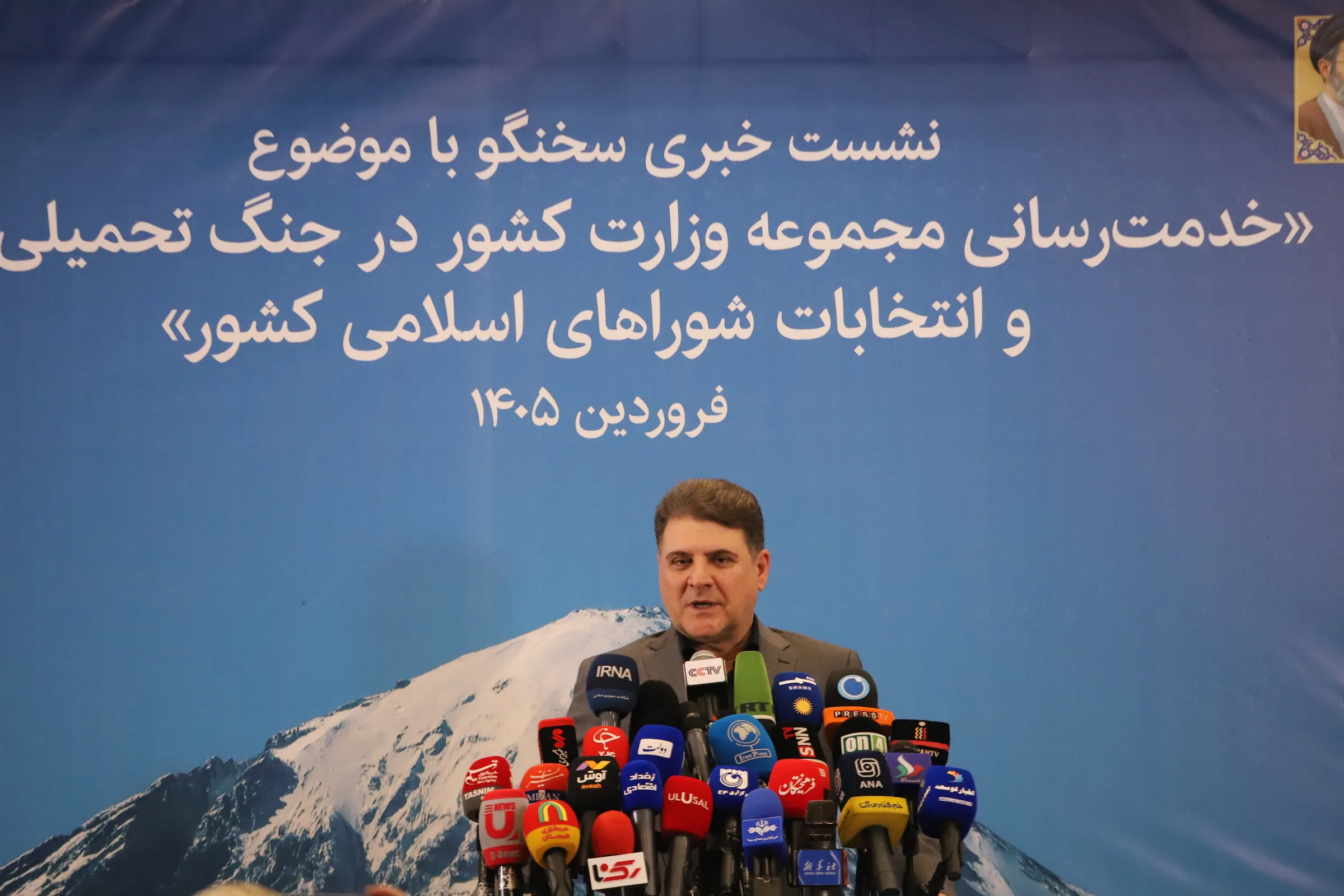 دستورالعملی برای تعویق انتخابات به وزارت کشور ابلاغ نشده است/مدیریت کشور در جنگ بدون وقفه و با آرامش انجام شد