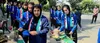 ادای احترام اردو نشینان نوجوانان و بزرگسالان بانوان فوتبال و فوتسال ایران به مقام والای شهیدان به مناسبت هفته دفاع مقدس