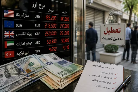 سه روز تعطیلی، سه سناریو برای دلار