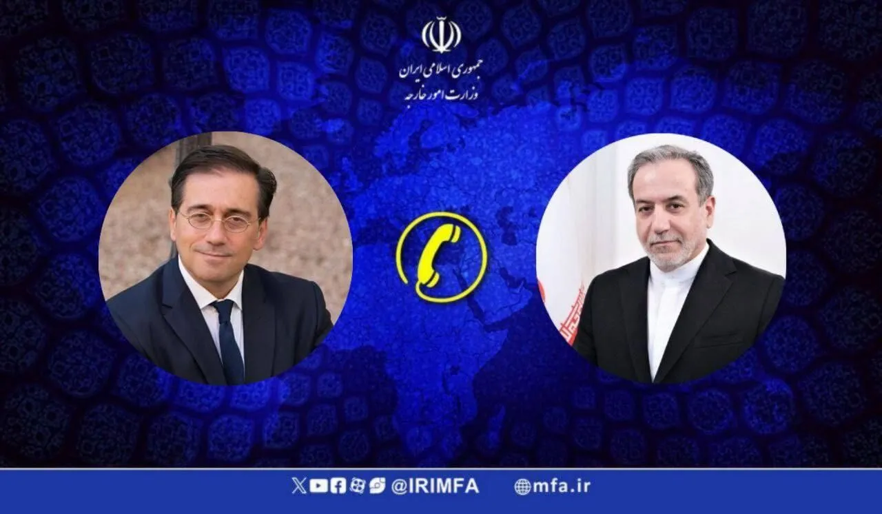 گفت وگوی تلفنی وزرای امور خارجه ایران و اسپانیا