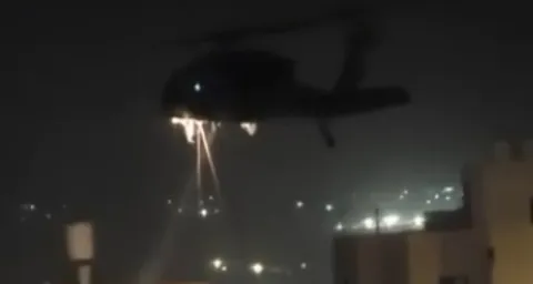 عملیات هلی‌برن رژیم صهیونیستی در جنوب الخلیل