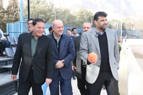 بازدید معاون وزیر ورزش و جوانان باشگاه چوگان بسپارشیمی سپیدان در اصفهان 