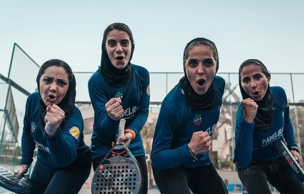 تأهّل منتخب إيران النسائي للبادل إلى نهائي بطولة آسيا