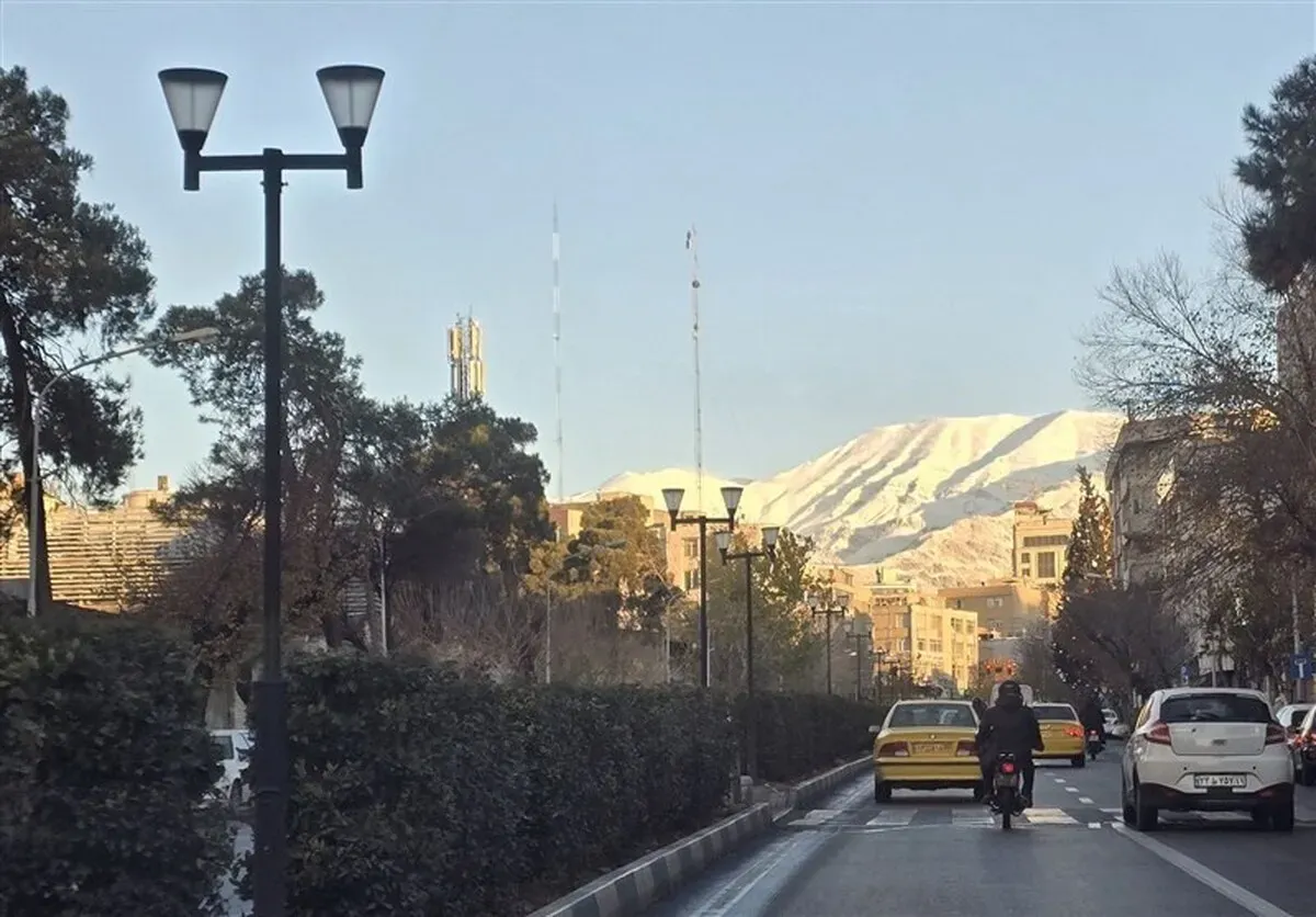  تداوم کیفیت سالم هوای شهر تهران