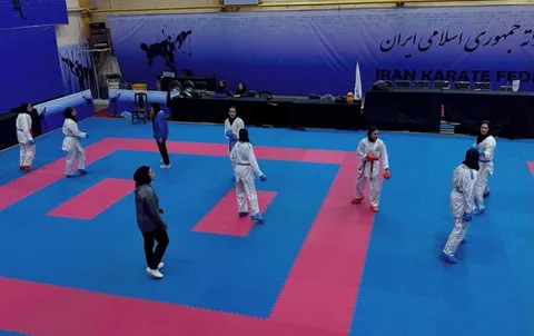 برگزاری اولین اردوی تیم ملی کاراته بانوان برای جام جهانی در کرمانشاه