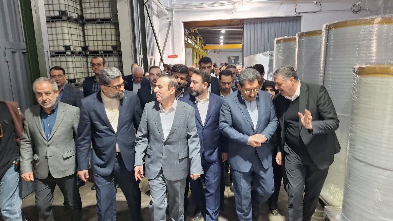 بزرگترین تولیدکننده کاغذهای حرارتی در غرب آسیا در قزوین افتتاح شد 