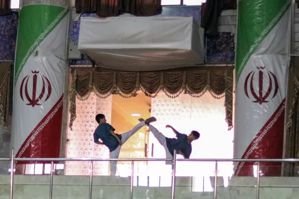 مسابقات لیگ نونهالان تکواندو در کرمانشاه