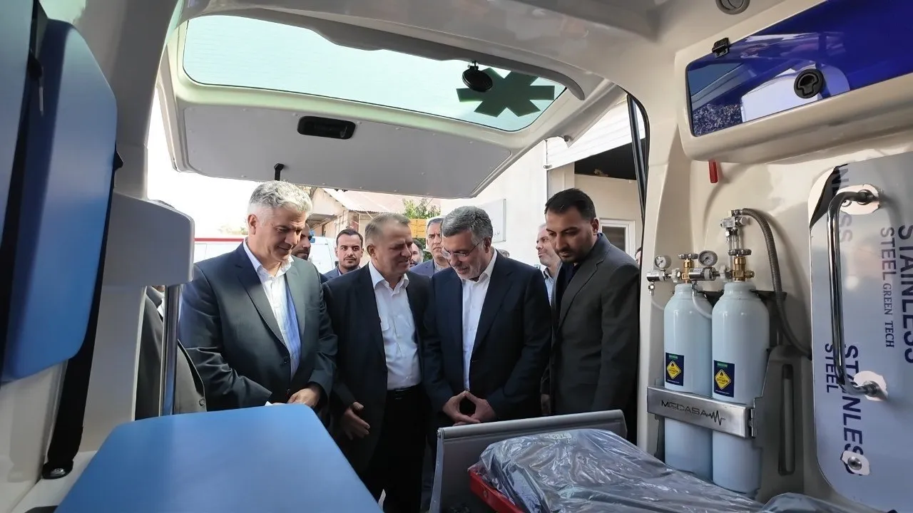 اضافه شدن ۸۴ دستگاه آمبولانس به ناوگان بیمارستانی و اورژانس کشور