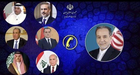 گفتگوهای عراقچی با وزرای خارجه منطقه درباره مواضع ایران برای پایان جنگ