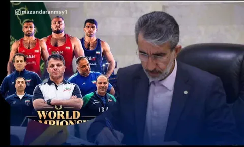 مدیرکل ورزش و جوانان مازندران قهرمانی مقتدرانه تیم ملی کشتی فرنگی را در رقابت های جهانی قزاقستان تبریک گفت