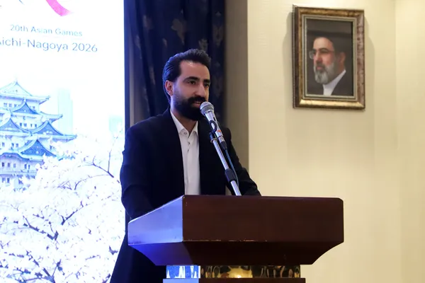 مراسم بدرقه ورزشکاران کرمانشاهی به مسابقات آسیایی