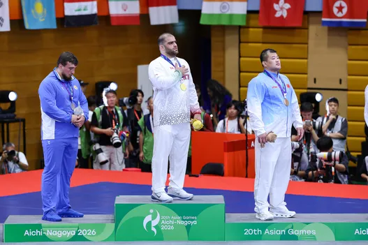 مدال طلای امین میرزازاده در کشتی / NOGOYA2026