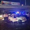 تصادف مرگبار L90 و سمند در بزرگراه رستگاری تهران